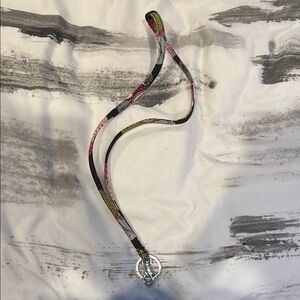 Vera Bradley lanyard necklace